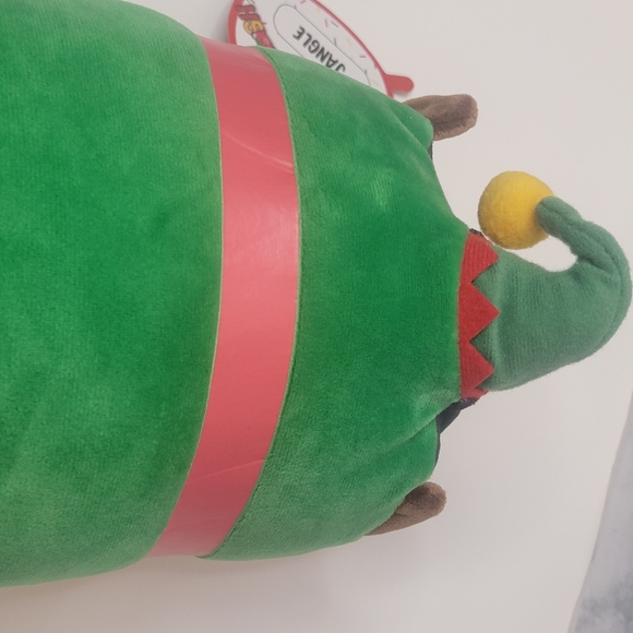 Moosh Moosh Jangle stuffed Plush Christmas Elf Pillow 8" - Picture 8 of 8
